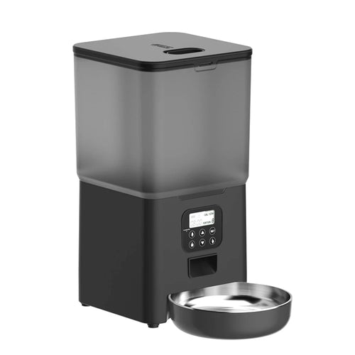 6L Automatic Pet Feeder for Cats Slow Food Dispenser